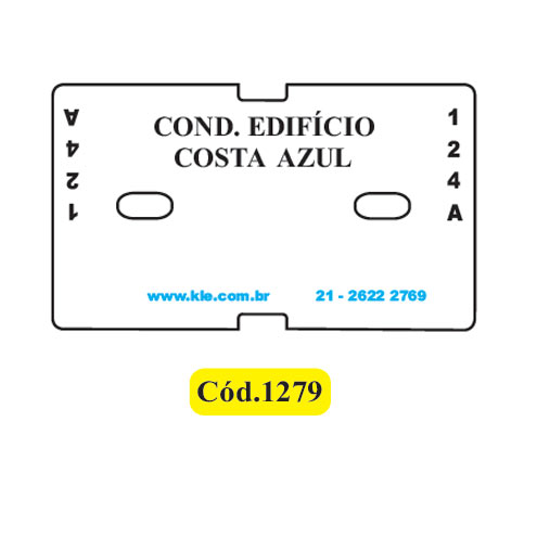 Cartão para Trava de Carrinho de Compras