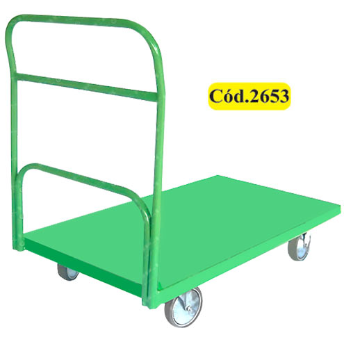 Carrinho de carga tipo plataforma (max 500kg)