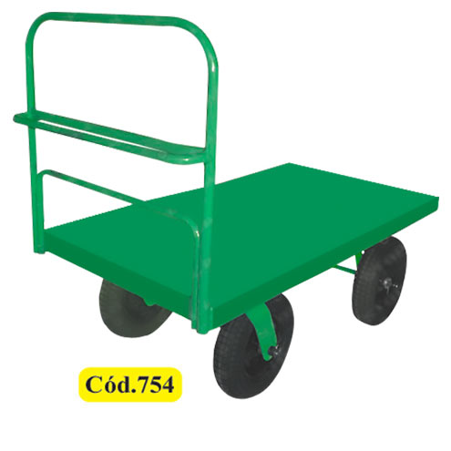 Carrinho de carga tipo plataforma (max 800kg)