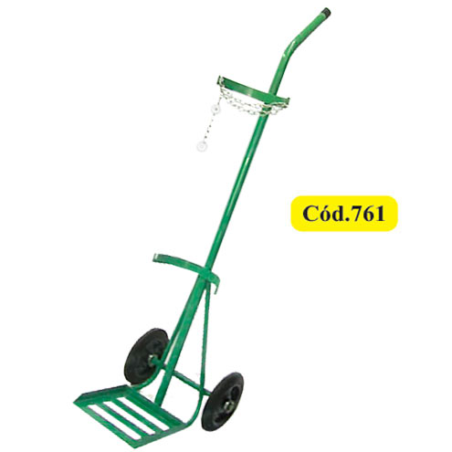 Carrinho para transporte de cilindro de oxigênio