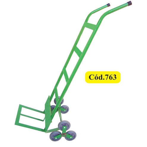 Carrinho de carga sobe escadas - armazém